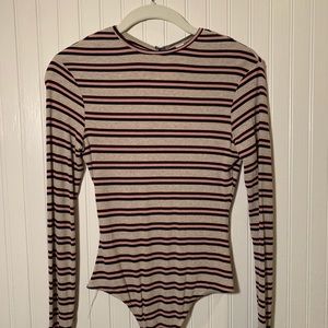 American Apparel striped onesie